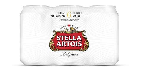 Stella Artois Can 24x33cl In Blik Online Kopen Nevejan