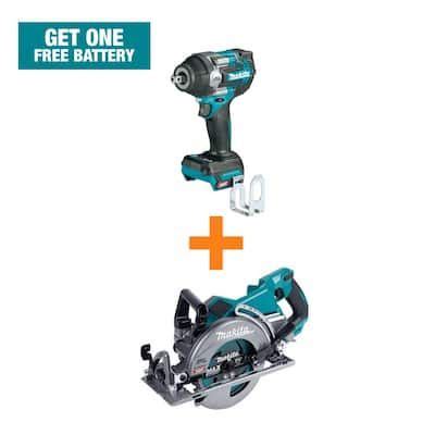 Makita 40v Max Xgt Brushless Cordless 4 Spd Mid Torque 1 2 In Impact