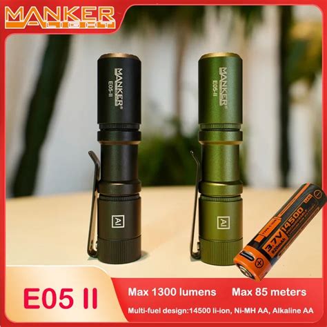 Фонарик Manker E05 II 1300 люмен для повседневного использования ...