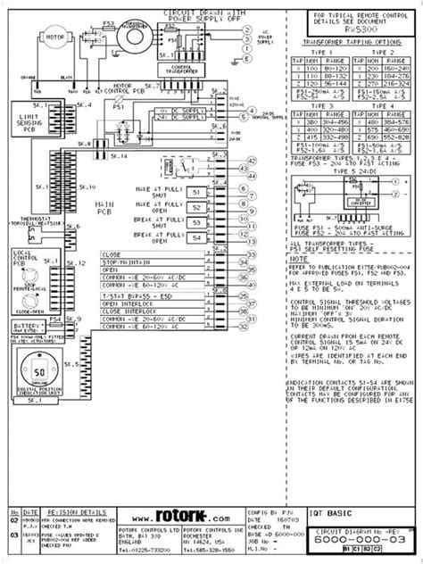 Rotork Actuator Wiring Diagram