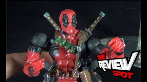 Toy Spot Toybiz Marvel Legends Series 6 Deadpool Youtube