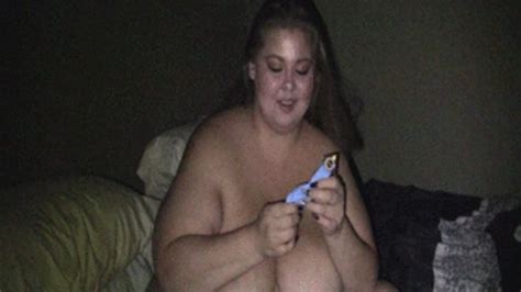 BBW Lola LoveBug Is Blowing And Popping Glow In The Dark Balloons She Also Blows To Pops Some