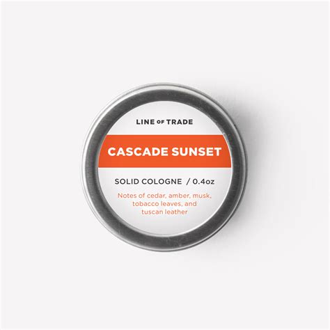 Solid Cologne Cascade Sunset Bespoke Post