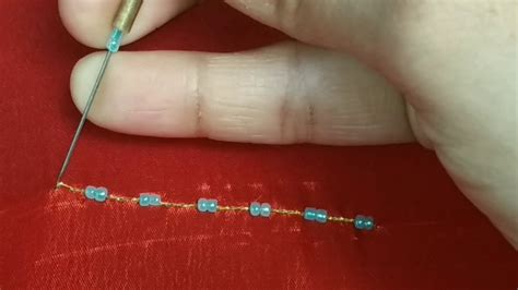 Aari Class 4 Aari Tutorial Beads Work Youtube