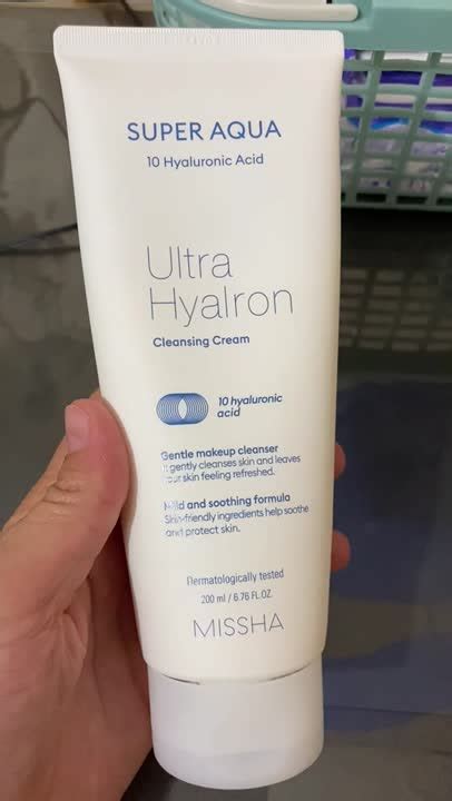 MISSHA Пенка кремовая Super Aqua Ultra Hyalron для умывания и снятия ...