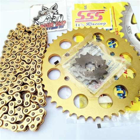 Gir Gear Set Gearset Sss 428 Megapro Sonic Verza CB150 CBR 150 R Tiger