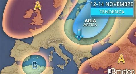 Addio Estate Di San Martino Aria Gelida Dal Nord Europa In Arrivo Su