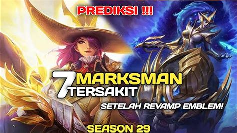 Hero Marksman Tersakit Hero Meta Season Marksman Tersakit