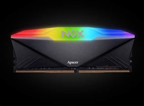 Apacer Announces NOX RGB DDR4 Memory, Up To 32 GB & 3200 MHz