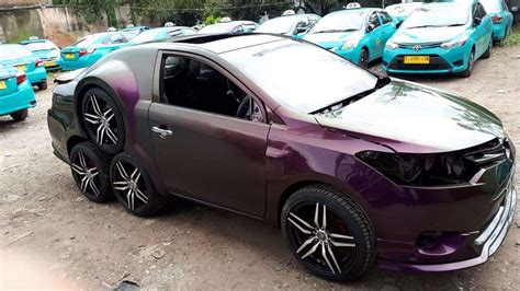 Custom Toyota Vios Weirdwheels