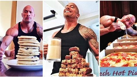 Dwayne Johnson Cheat Day Meal Cheat Dumper