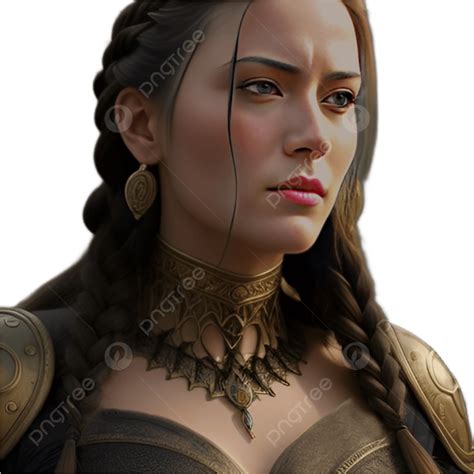 Beautiful Ai Generated Medieval Warrior Woman Beautiful Ai Generated