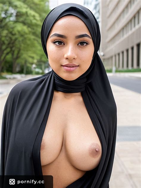Hardcore Teen Hijab Wearing Hispanic Office Babe With Big Round Boobs And Hourglass Figure In