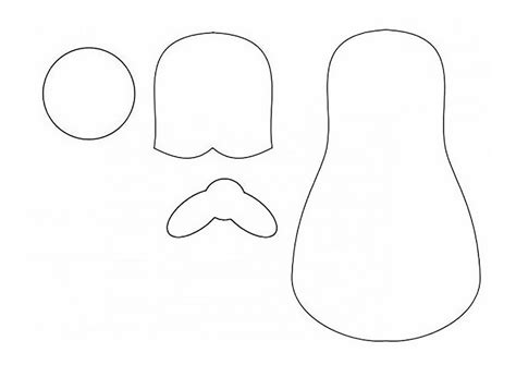 Матрешка из фетра своими руками схемы шаблоны