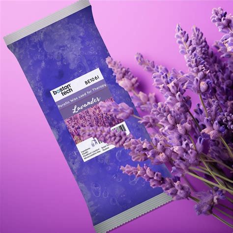 Boston Tech BE106-L Paraffin Wax 3 Kg - Therapeutic Lavender Paraffin