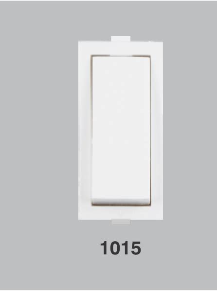 10 A Plastic 10A 1 Way Modular Switch For Home 240 V At 28 Unit In