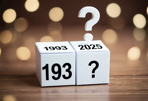 Quem É De 1993 Tem Quantos Anos Em 2025