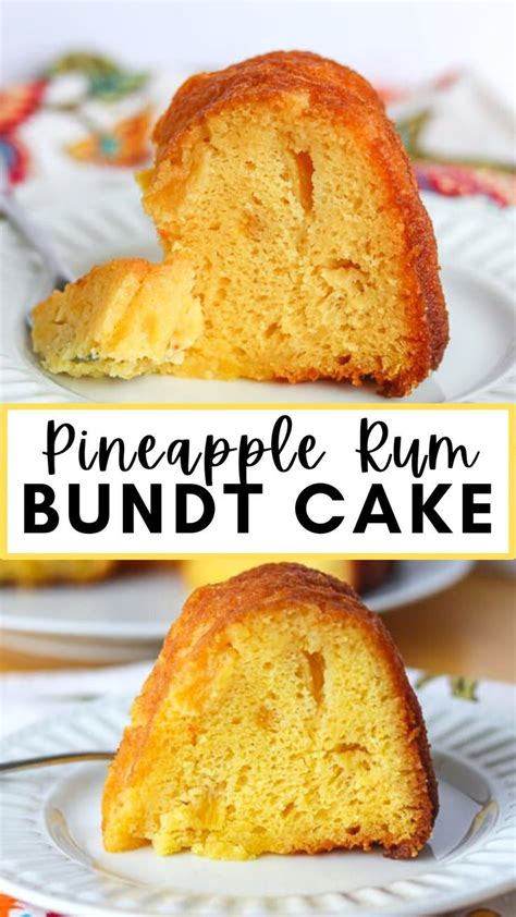 Pineapple rum cake recipe – Artofit