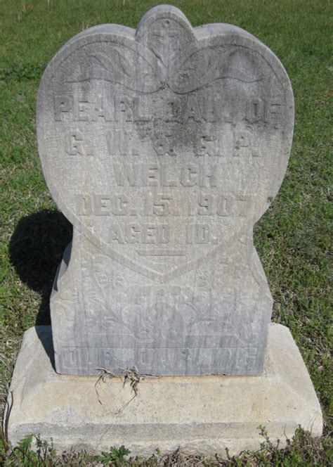 Pearl Welch 1907 1907 Mémorial Find a Grave