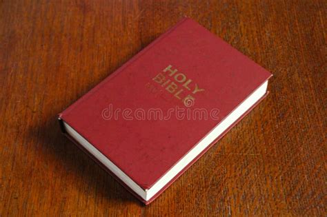 Red Holy Bible Stock Photo Image Of Guidance Church 162673800