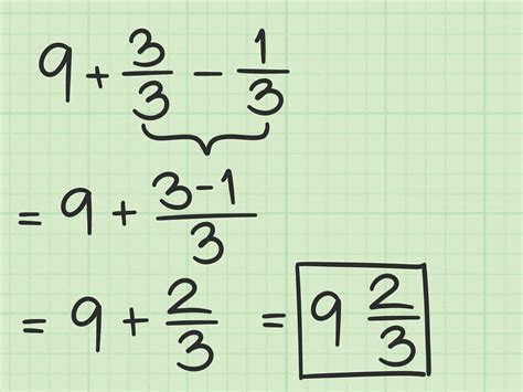 how to subtract fractions easy