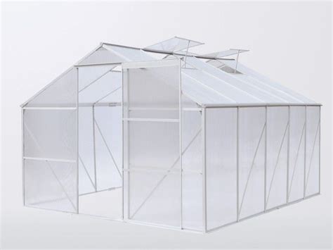 10 X 8 6mm Uv Twin Wall Polycarbonate Garden Greenhouses Durable