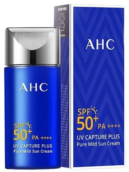 AHC Легкий солнцезащитный крем SPF 50+ 50мл - купить с доставкой по ...