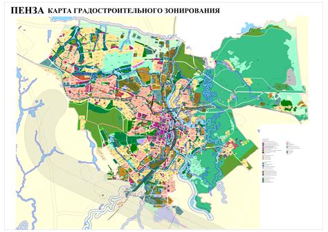 Карта Пензы Побочино - organizerbook