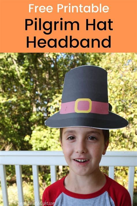 How To Make A Pilgrim Hat Fast And Easy Simply Full Of Delight