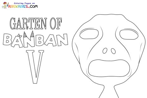 Garden Of Banban 5 Para Colorir