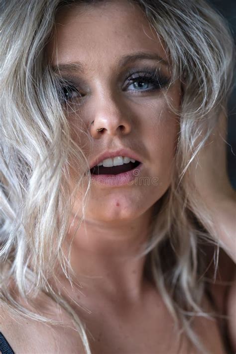 Gorgeous Blonde Model Poses Nude In A Home Environment Stock Image Image Of Female Lovely