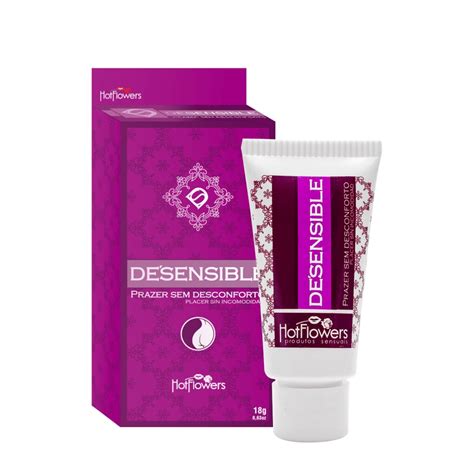Gel Dessensibilizante E Facilitador Anal DeSensible G Hot Flowers Shopee Brasil