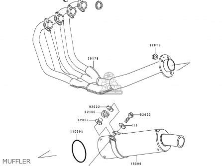 Kawasaki Zx L Zxr Europe Uk Fr Ar Fg Gr It Nr Parts Lists