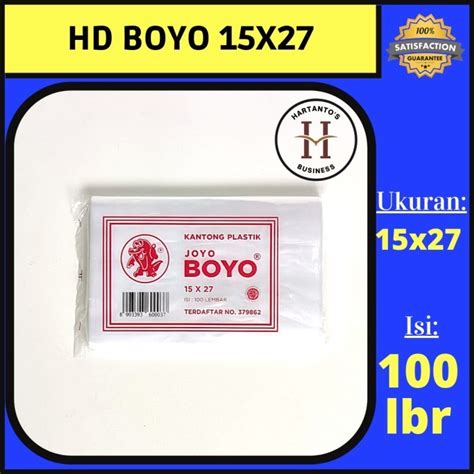 Jual Plastik Hd Boyo X Plastik Joyoboyo Plastik Kuah Shopee