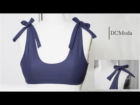 Crea un bikini traje de baño con patrones top cursos taller intensivo aprende lencería