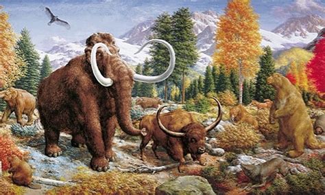 Dinosaurs to the Ice Age: Prehistoric Beasts | Prehistoric, Mural, Mammals