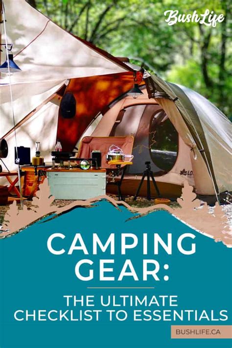 camping gear checklist essential items    adventure
