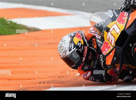 Spain's rider Pedro Acosta of the Red Bull KTM Factory Racing competes