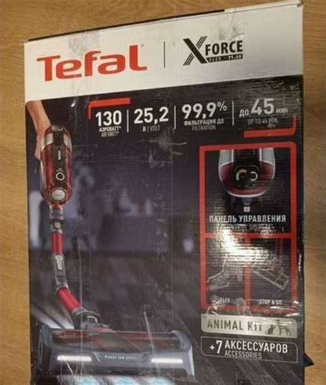 Пылесос аккумуляторный Tefal X-Force flex 11.60 | Festima.Ru ...