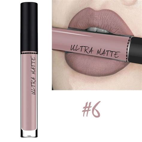 Batom líquido Nude Ultra Matte QiBest Shopee Brasil