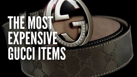 The 10 Most Expensive Gucci Items Ever Sold