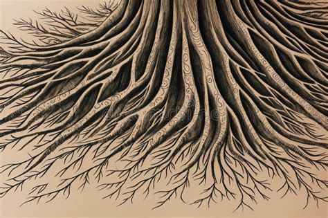 The Hidden World Beneath Our Feet.AI Generated Stock Illustration ...