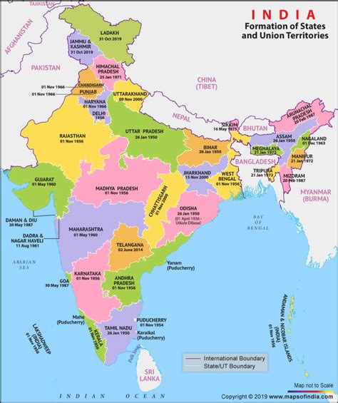 28 States Of India Map - Map