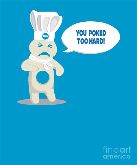 FUNNY Pillsbury Dough Boy Digital Art by Nadia Klemash - Fine Art America