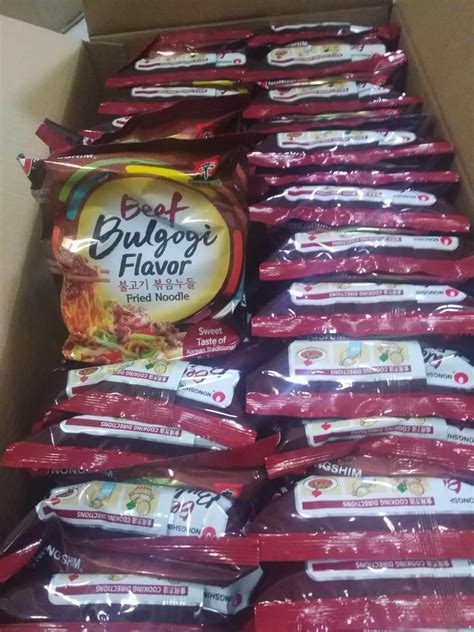 Nongshim Beef Bulgogi Fried Noodles Lazada Ph