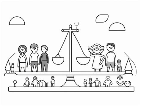 creative equality coloring page coloring page