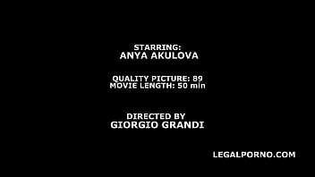 On Classic With Anya Akulova Balls Deep Anal Dap And Swallow Gio