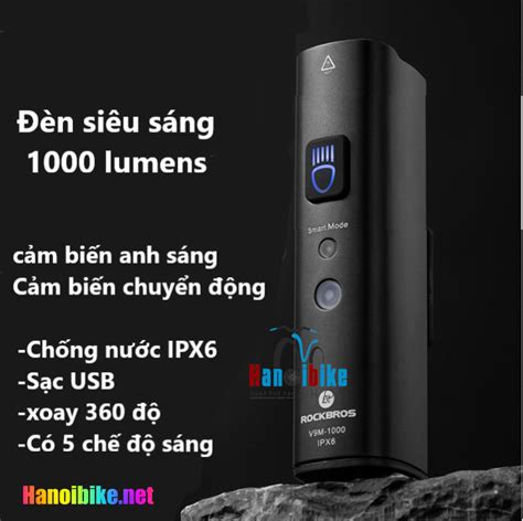 Đèn Gaciron 1000 Lumens mẫu mới – Hanoibike shop