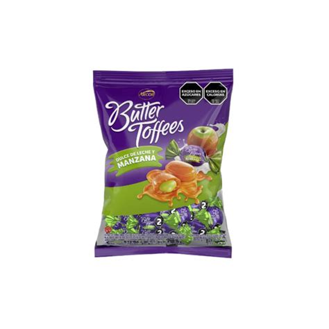 Caramelos Duros Butter Toffees Dulce D Leche Y Manzana 810g