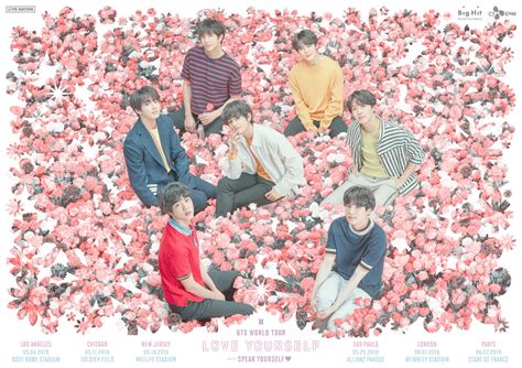 Bts Announces Love Yourself Speak Yourself Tour In Stadiums Around